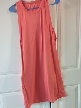 Under Armour Coral Pink Sleeveless Athletic Tank Dress